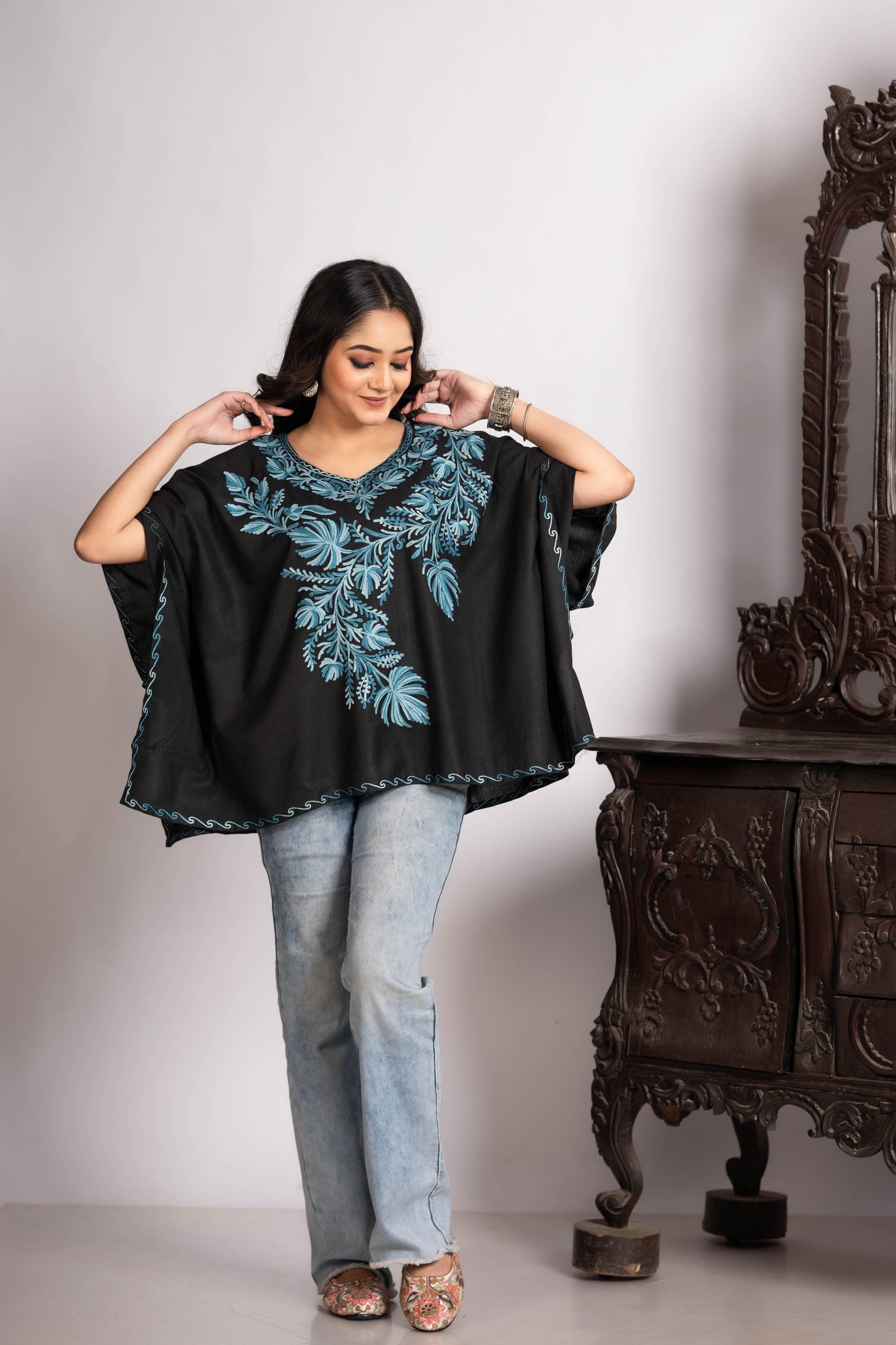 Kashmiri Mini Kaftan