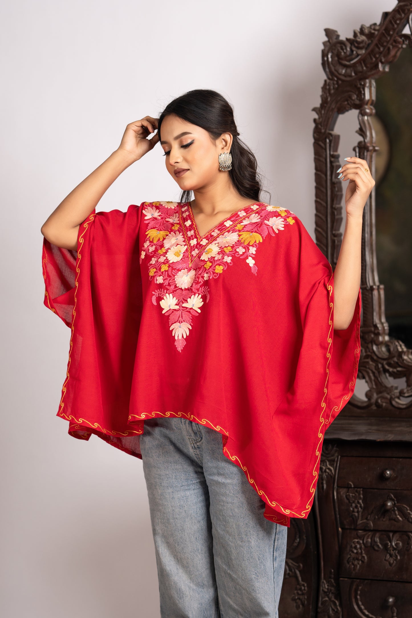 Kashmiri Multi Mini Kaftan