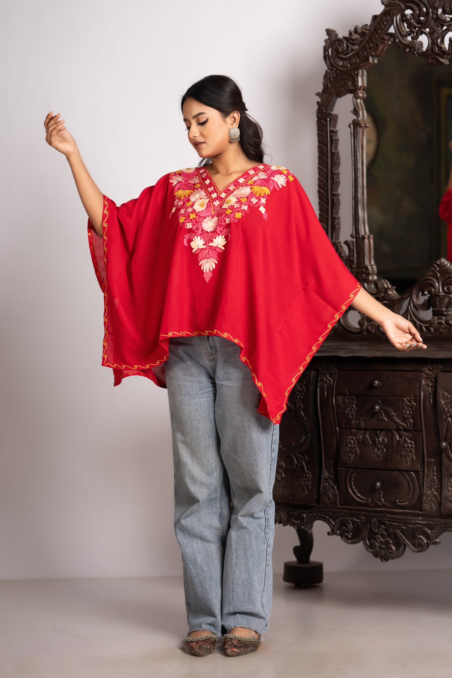 Kashmiri Multi Mini Kaftan