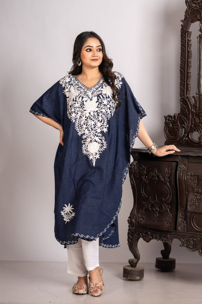 Kashmiri Knee Length Front Design