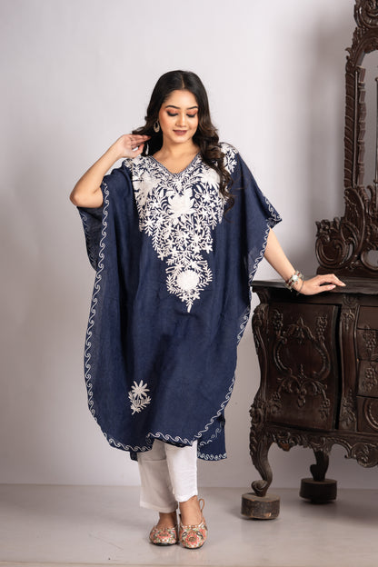Kashmiri Knee Length Front Design