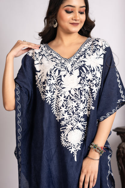 Kashmiri Knee Length Kaftan
