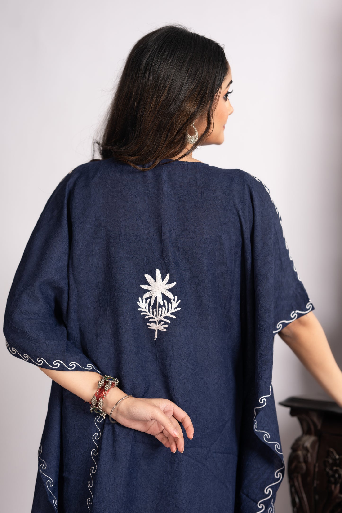 Kashmiri Knee Length Front Design
