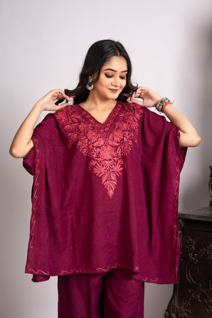 Kashmiri Mini  Kaftan Cord Set