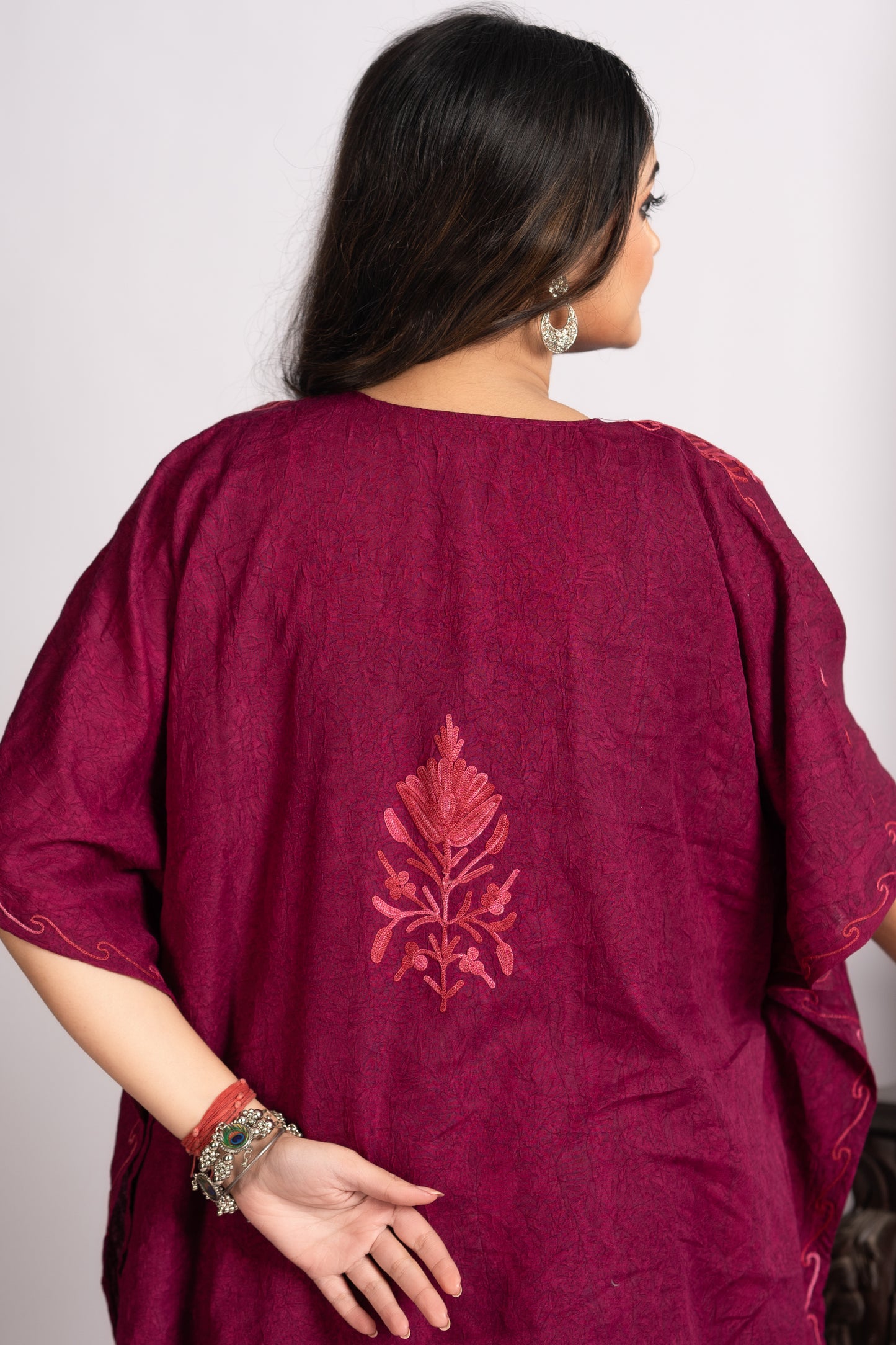 Kashmiri Mini  Kaftan Cord Set