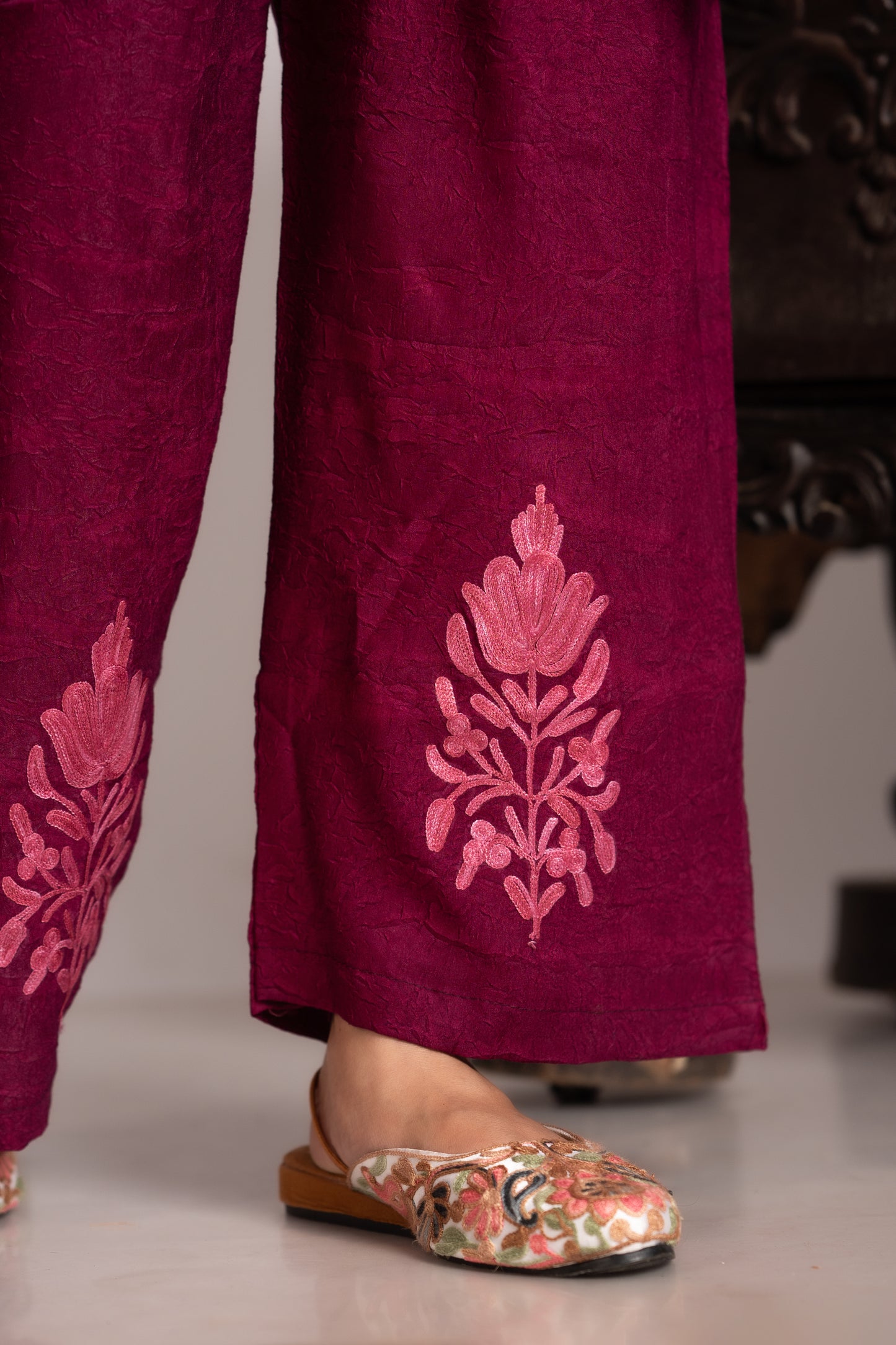 Kashmiri Mini  Kaftan Cord Set