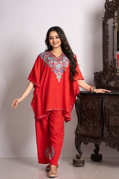 Kashmiri Mini Colar Kaftan