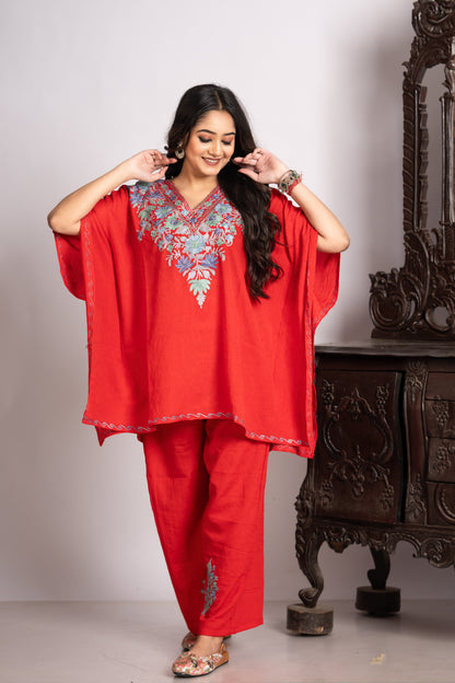 Kashmiri Mini Colar Kaftan
