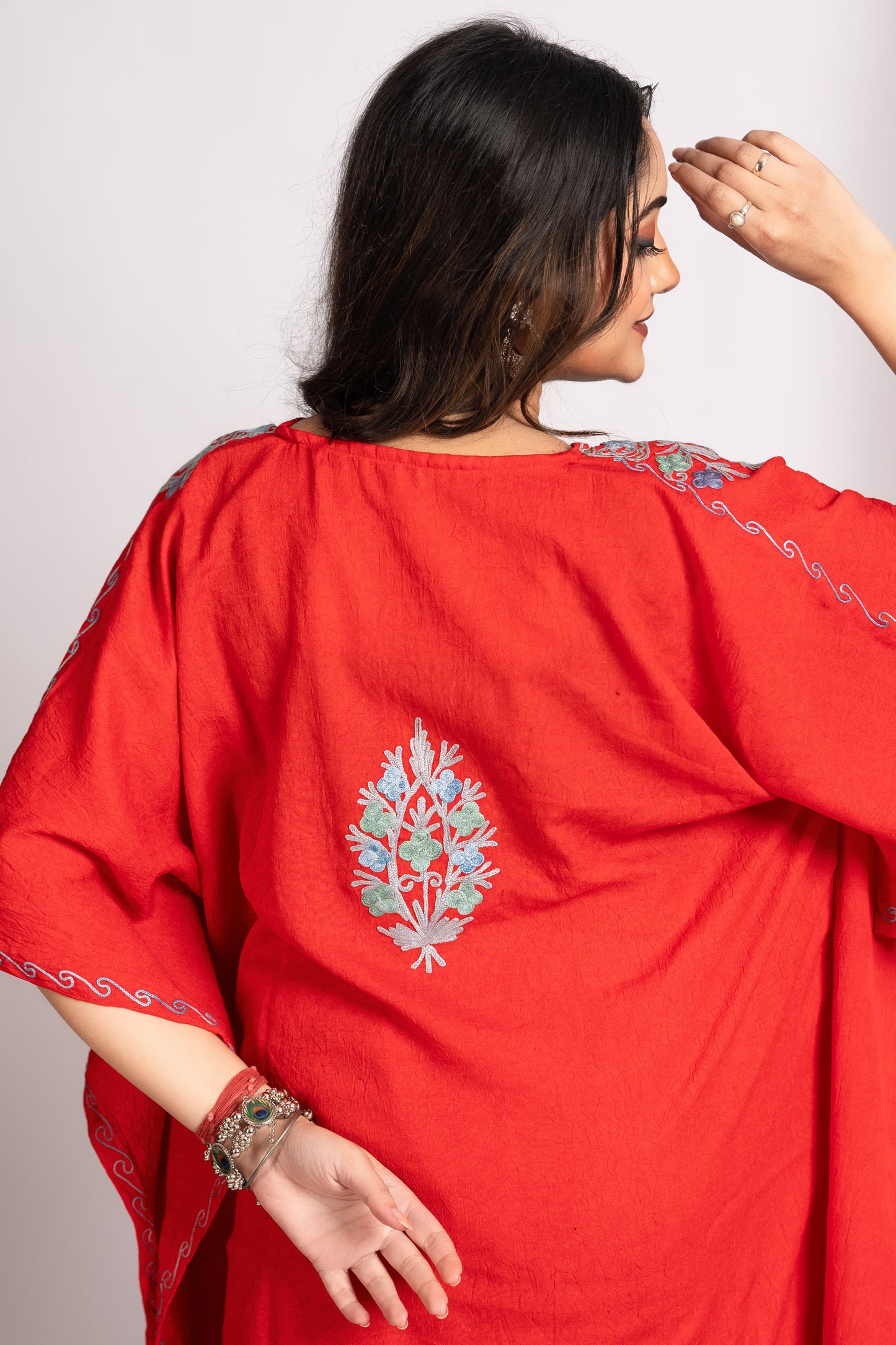 Kashmiri Mini Colar Kaftan
