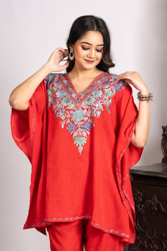 Kashmiri Mini Colar Kaftan