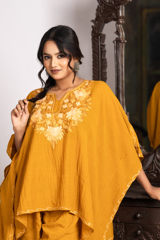 Kashmiri Mini  Kaftan Cord Set