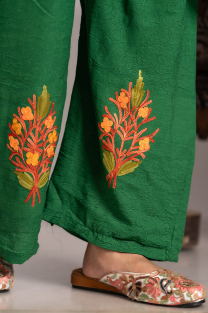Kashmiri Kaftan Coord Set