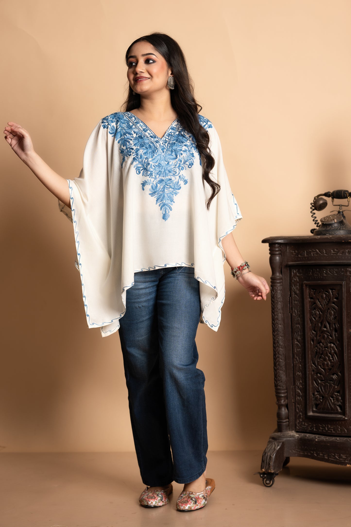 Kashmir MIni Kaftan