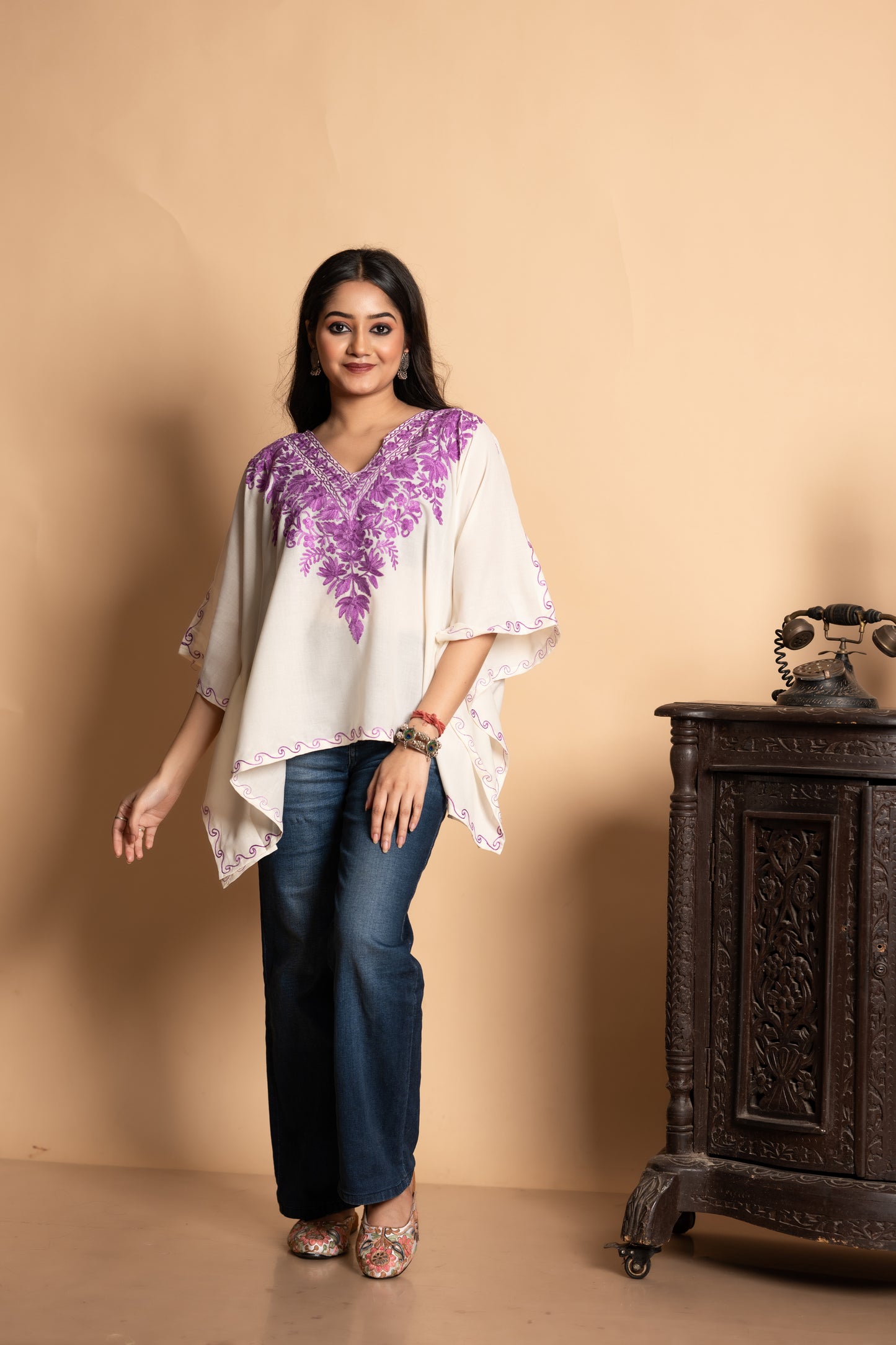 Kashmiri Mini Kaftan