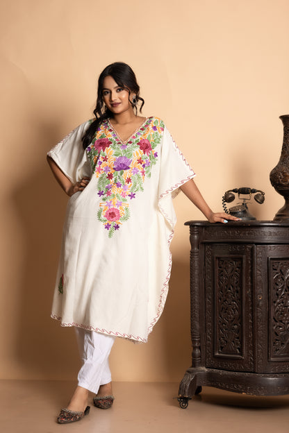 Kashmiri Knee Length Kaftan