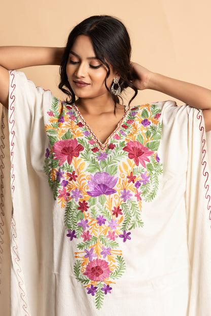 Kashmiri Knee Length Kaftan