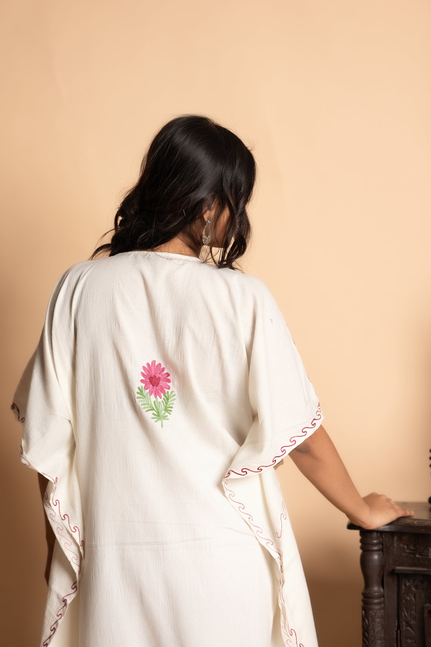 Kashmiri Knee Length Kaftan