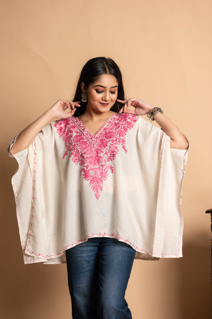 Summer Kashmiri Mini Kaftan – Lightweight & Comfortable