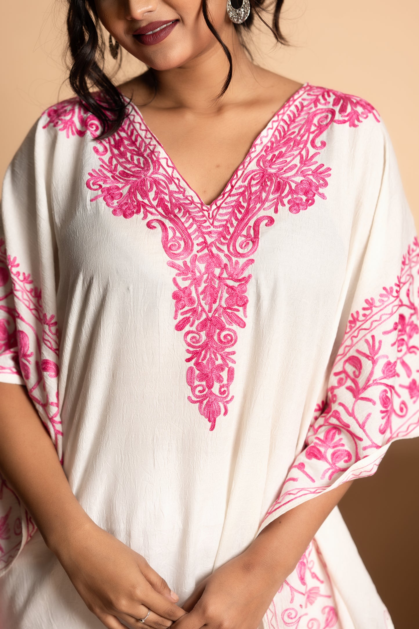 Kashmiri Knee Length Kaftan