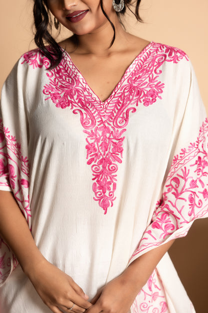 Kashmiri Knee Length Kaftan