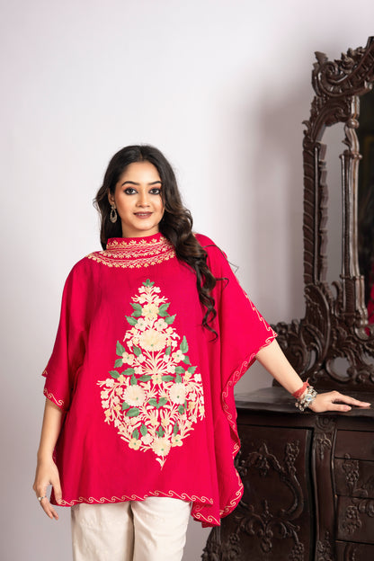 The Essence of KashmirI Kaftan Collor Top