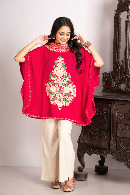 The Essence of KashmirI Kaftan Collor Top
