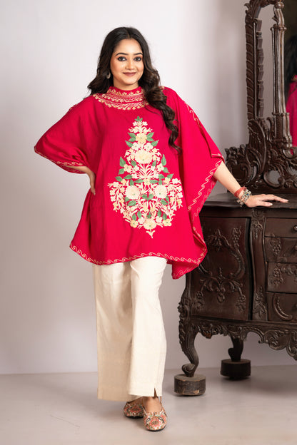 The Essence of KashmirI Kaftan Collor Top
