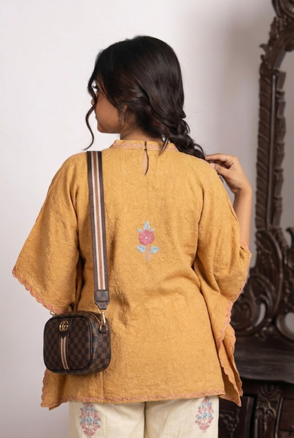Kashmiri Collar Coord Set