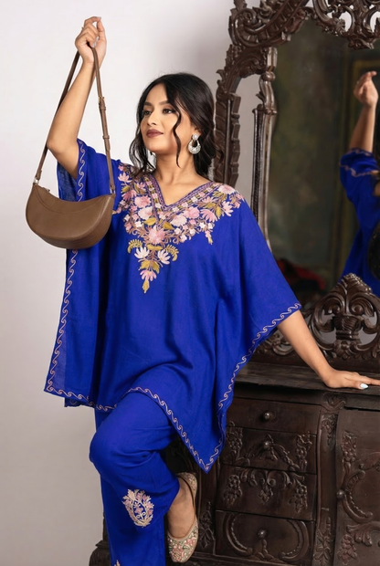 Kashmiri Kaftan Coord Set