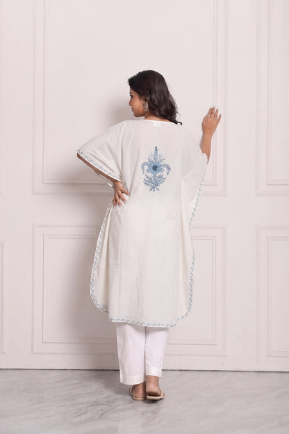 Kashmiri Knee Length Kaftan – Cool, Comfortable &amp; Elegant