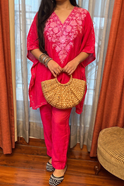 Designer Kashmiri Kaftans | Traditional Embroidery & Luxury Fashion