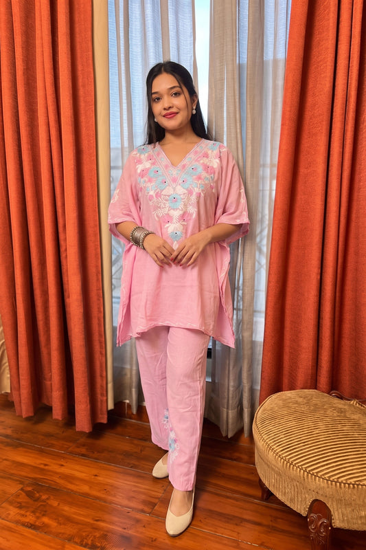 Timeless Elegance with Kashmiri Kaftans Set